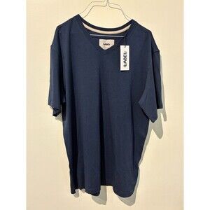 NWT LABEL Men's Navy Go-To Vee Tee - Men's L